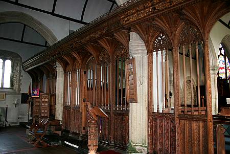 St Buryan - The Rood Screen